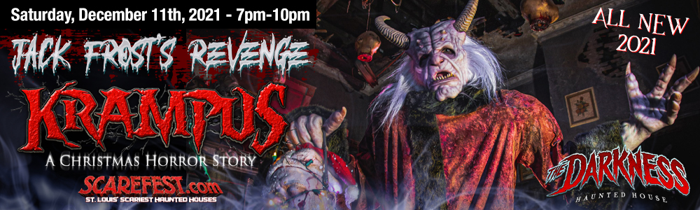 Krampus Haunted Christmas At The Fear Pdx 2022 December 14 Krampus Christmas Haunted House