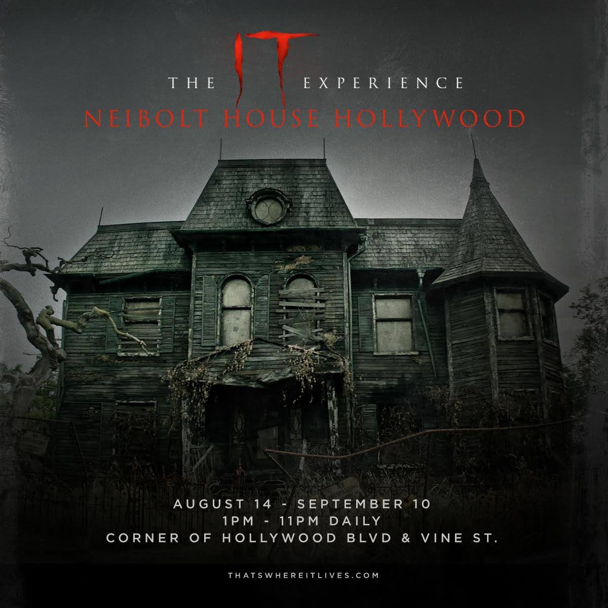 hollywood haunted house tour