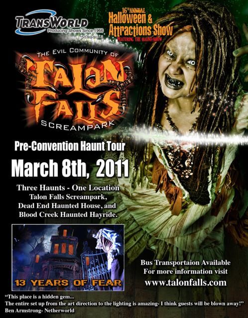 Talon Falls Haunt Tour 