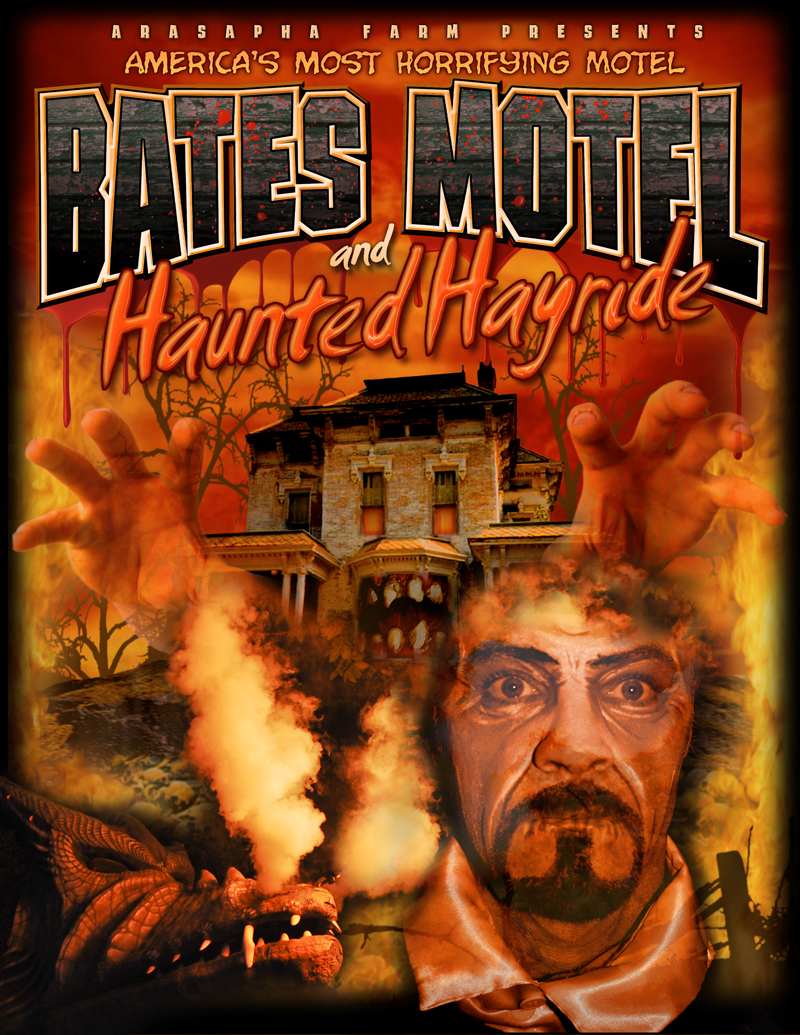 The Terrifying Bates Motel and Haunted Hayride!