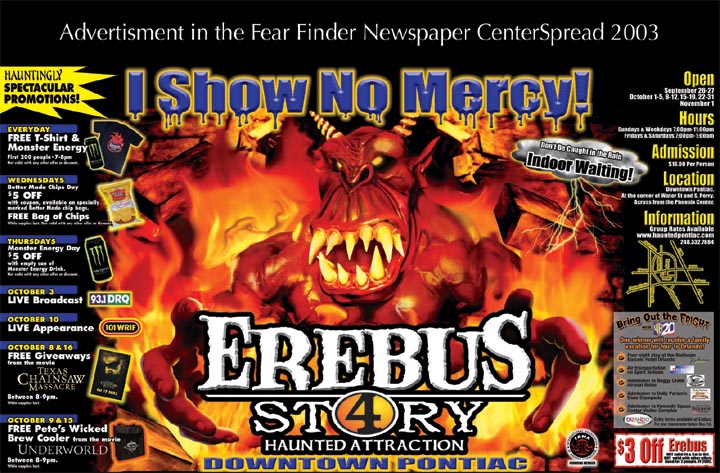 erebus haunted house tickets