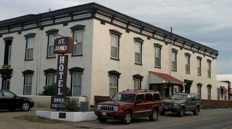 Find Paranormal Investigations In Cimarron New Mexico St James Hotel In Comarron New Mexico
